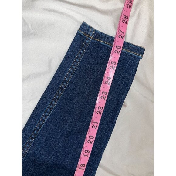 Spanx Womens High Rise Skinny Ankle Denim Jeans Dark Wash Size XS Cotton Stretch - Picture 8 of 11
